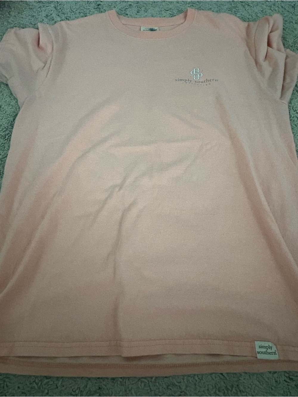 Simply Southern Soft Light Pink Short-Sleeve Tee